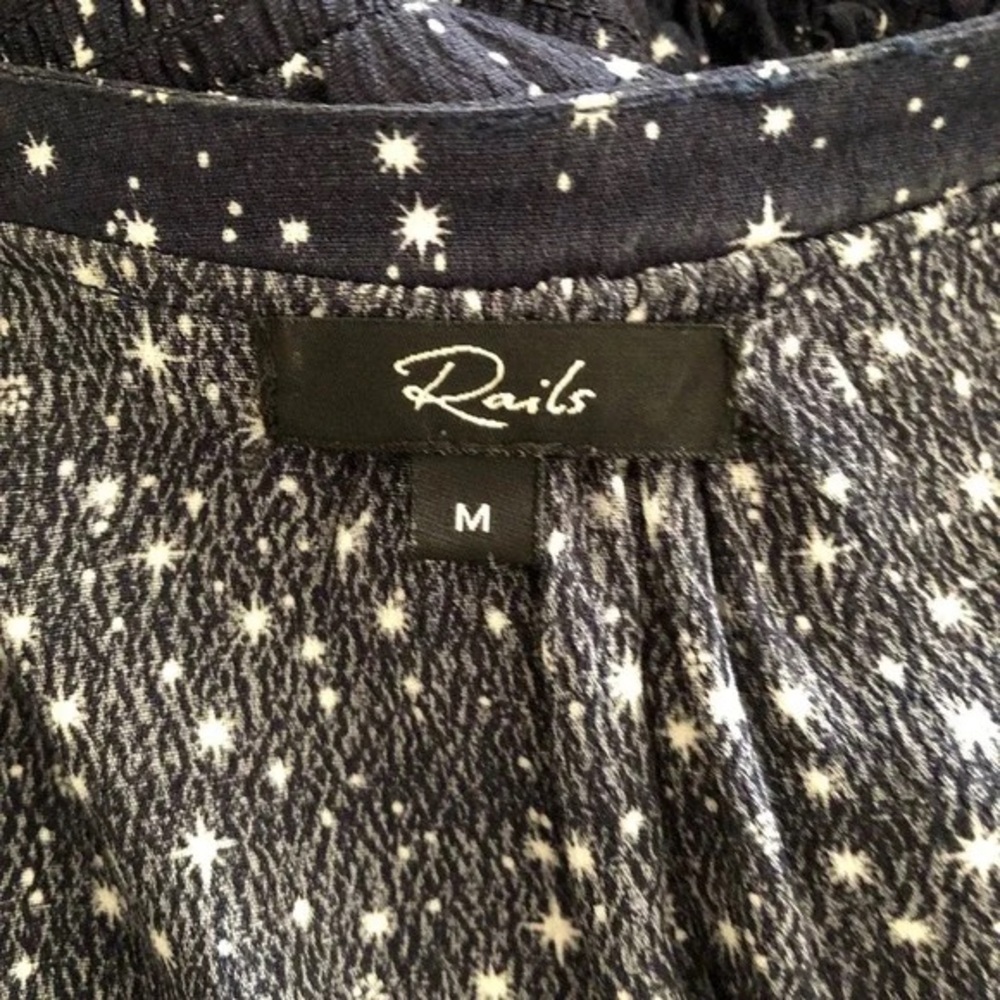 Rails Jasmine Print Dress in Navy Nova - Size M - Picture 8 of 11